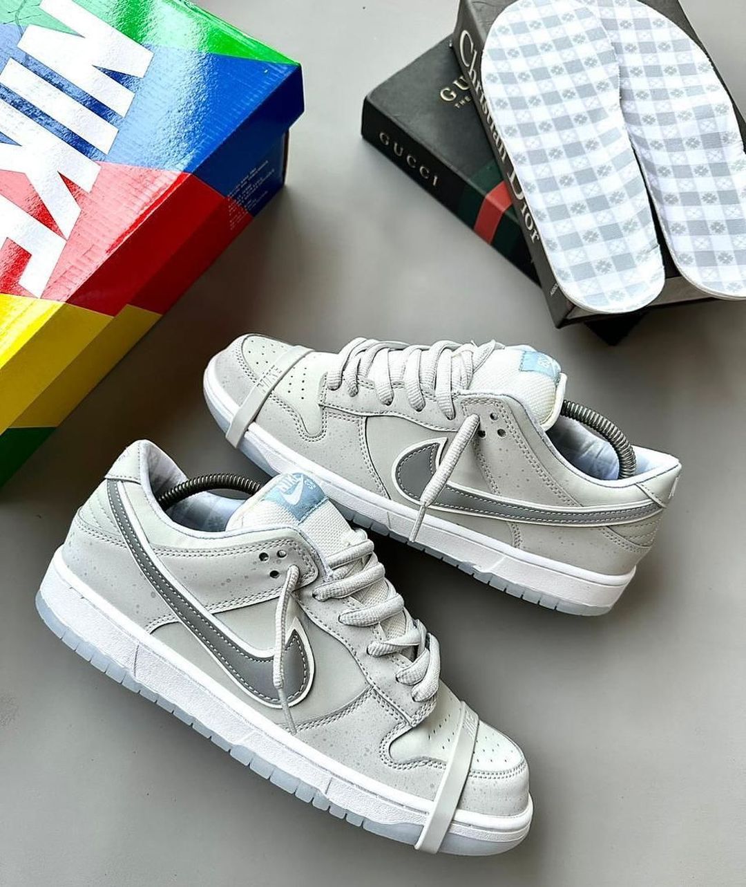 nike dunk white